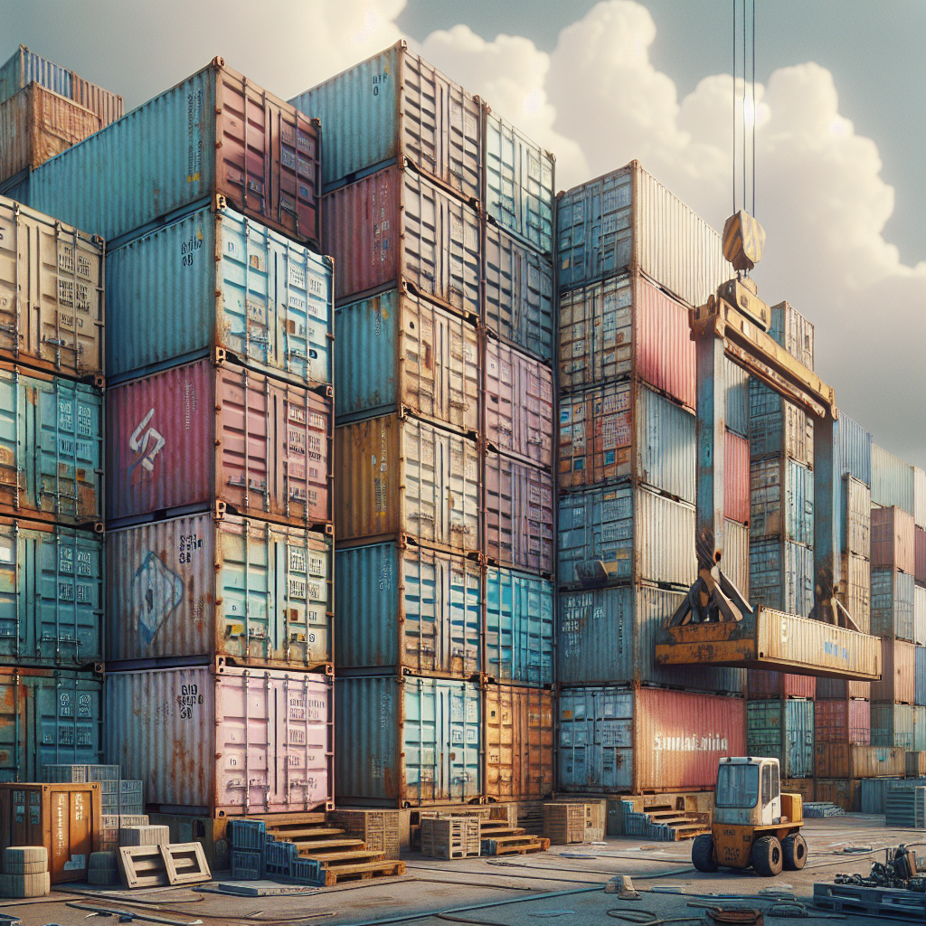 used shipping containers