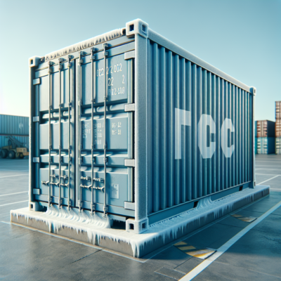 refrigerated shipping container
